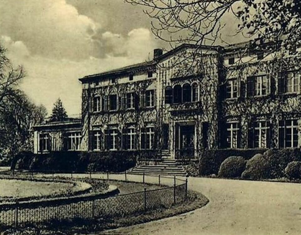 pałac w Udaninie 1935 rok