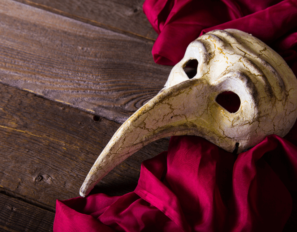 maska karnawałowa doktor dżumy